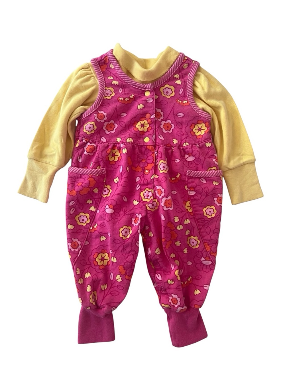 Vintage 90s Gymboree Baby Girl Fall Outfit